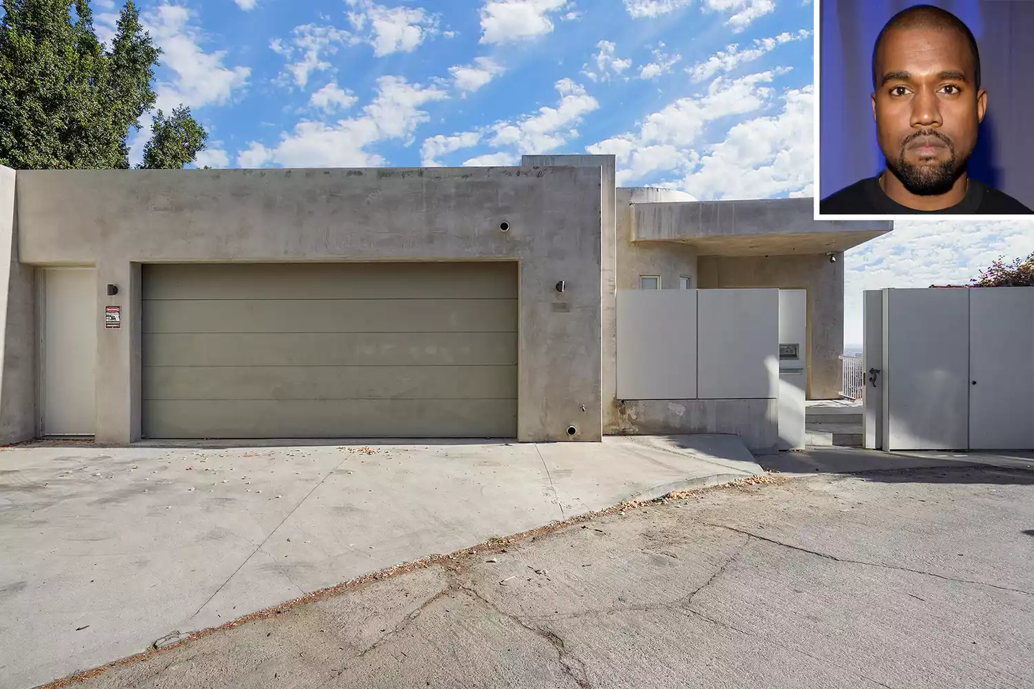 Kanye West's former LA home