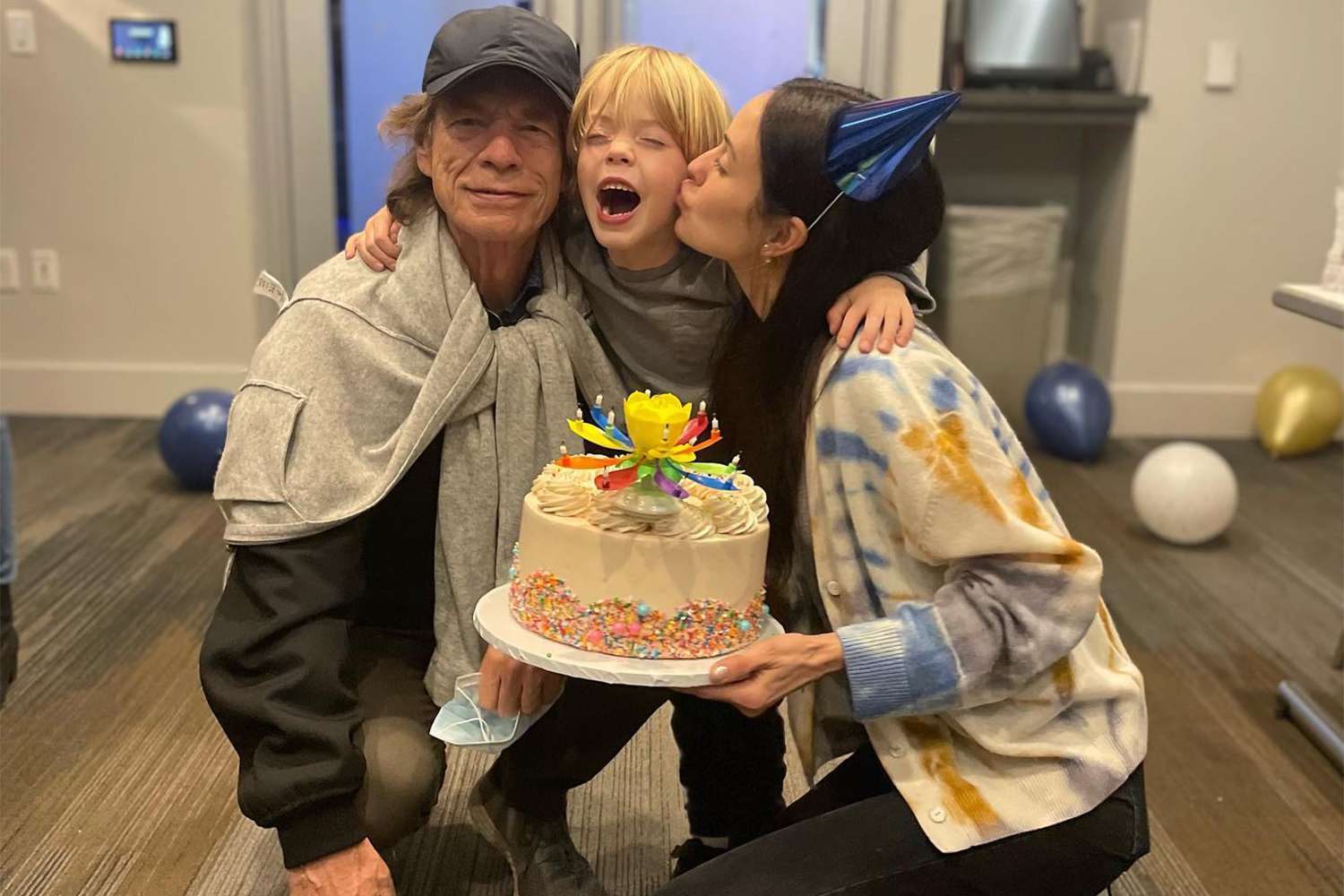 Mick Jagger and Girlfriend Mark Son's 6th Birthday with Special Photo