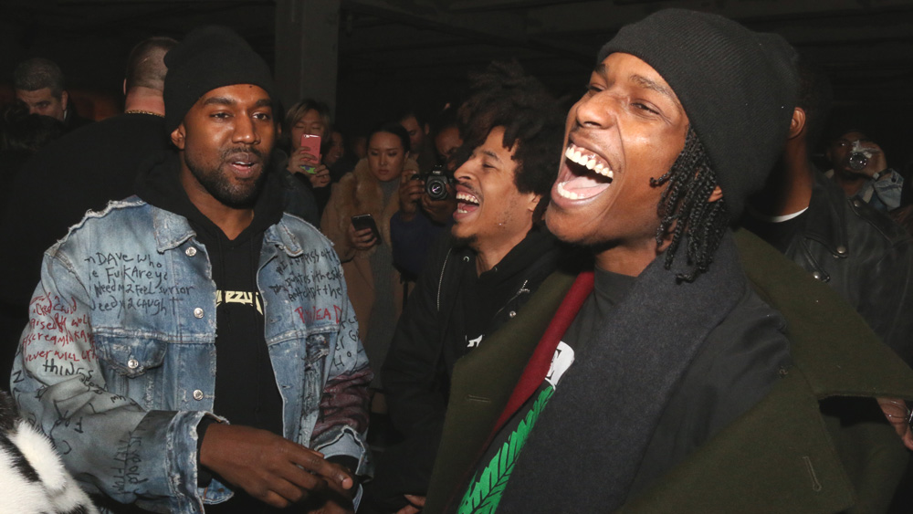 WATCH] Coachella: Kanye West, ASAP Rocky Sing Father Stretch My Hands