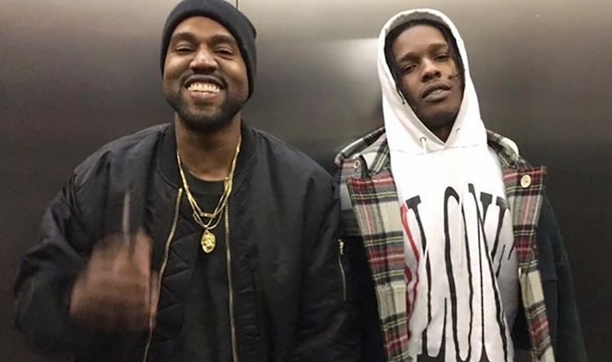 Kanye West & A$AP Rocky Dined In Malibu Discusses Collab & Fashion - Urban  Islandz