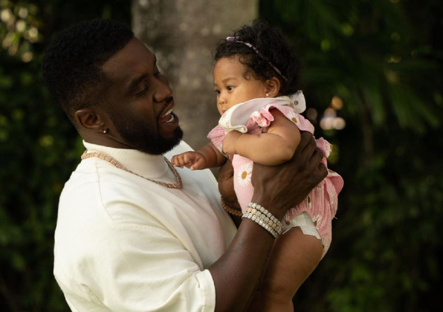 SEAN 'DIDDY' COMBS DOTES ON 'BABY LOVE'