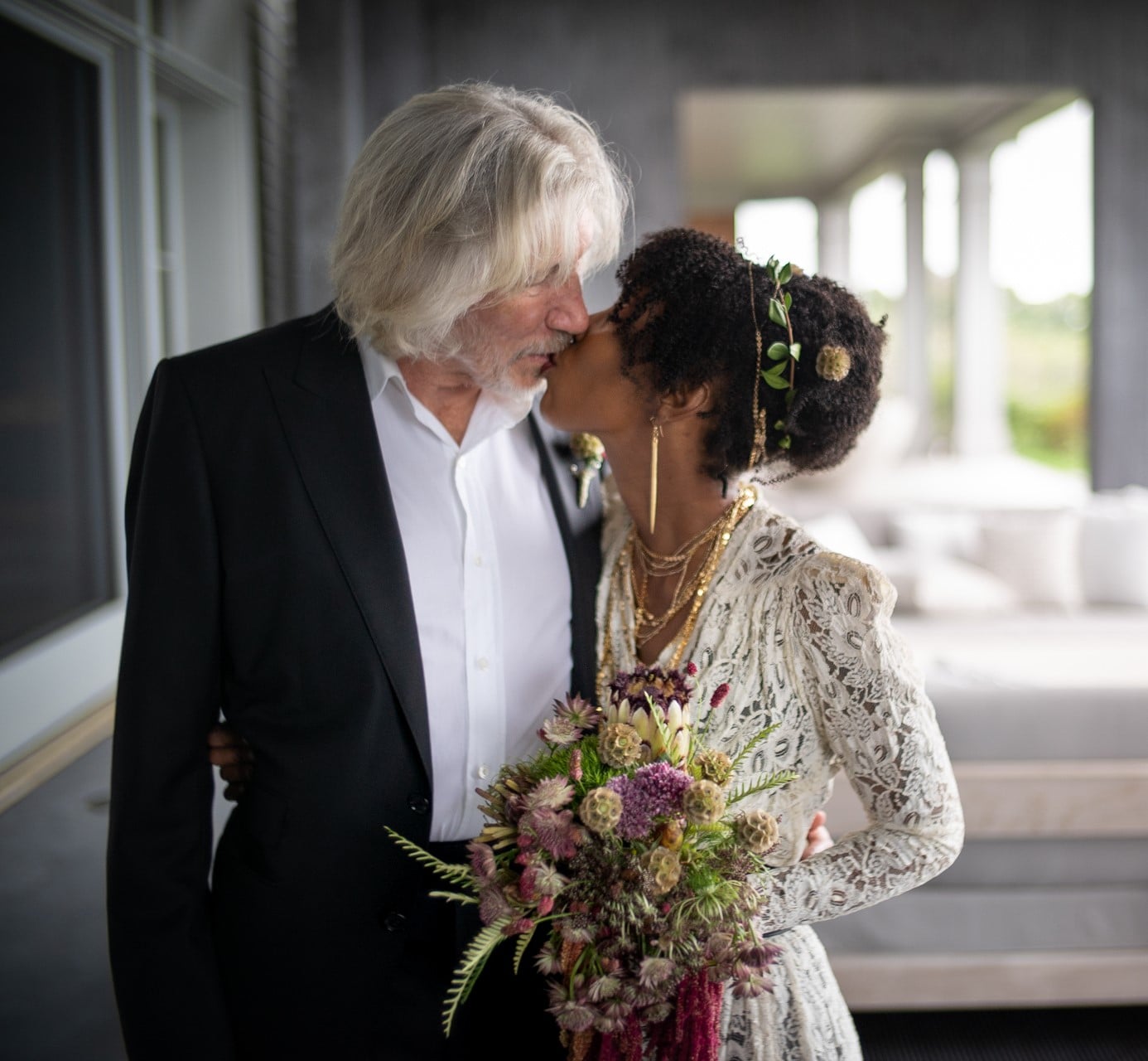 Roger Waters Marries Kamilah Chavis