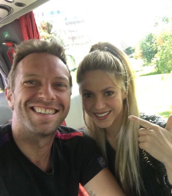 Shakira could be dating Chris Martin from Coldplay