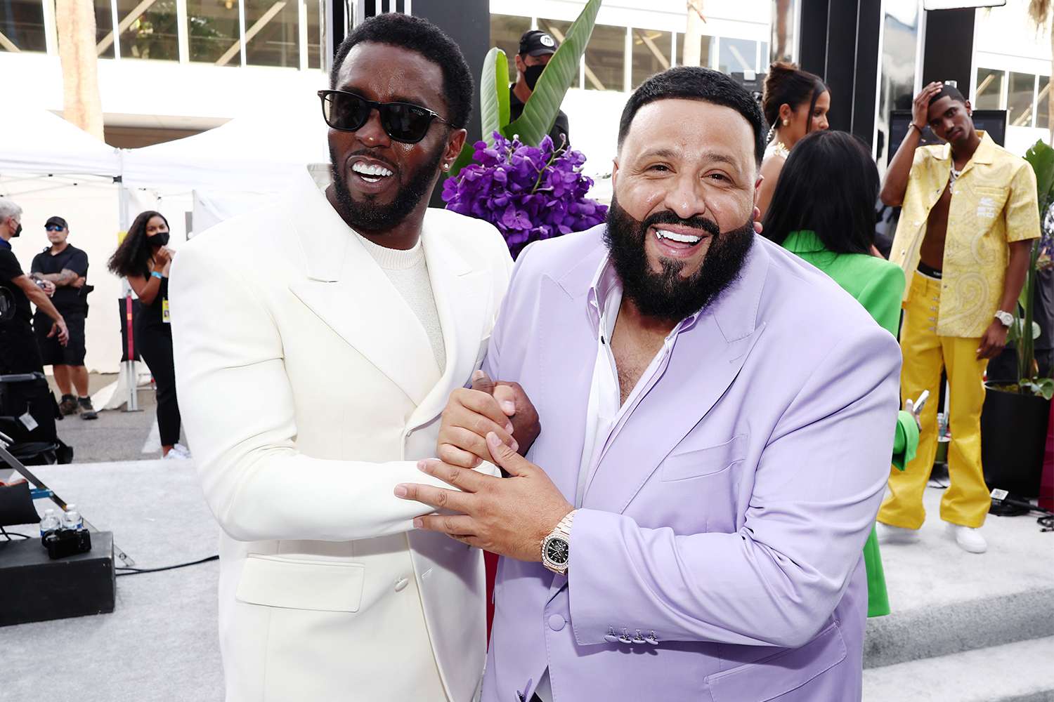 Watch Diddy and DJ Khaled Go Golfing