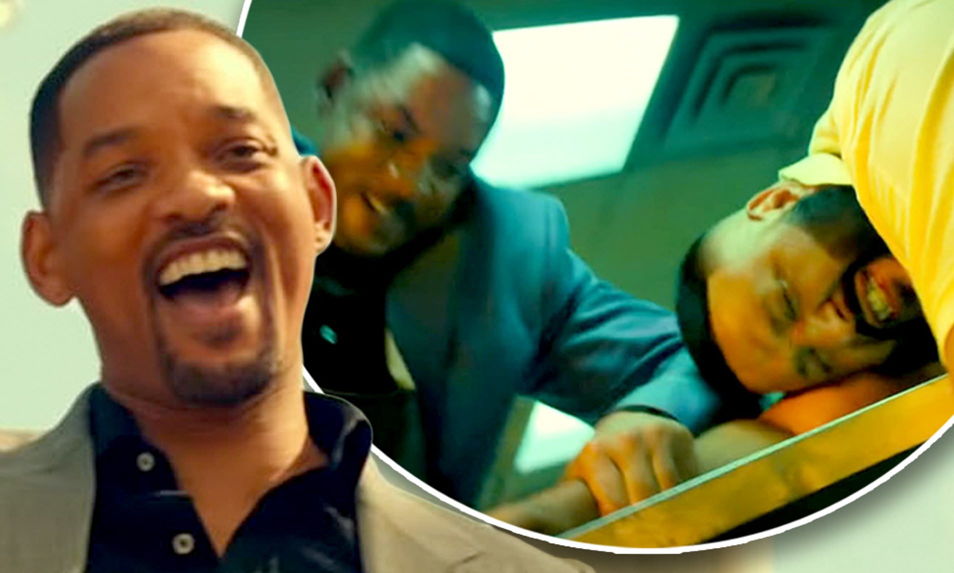 Will Smith attacks DJ Khaled with a HAMMER in new Bad Boys For Life trailer  | Daily Mail Online