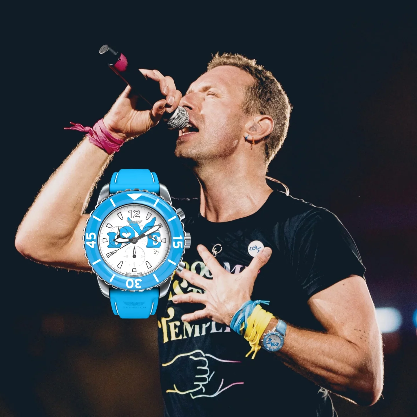 Coldplay's Chris Martin has a dive watch collab | POP CULTURE