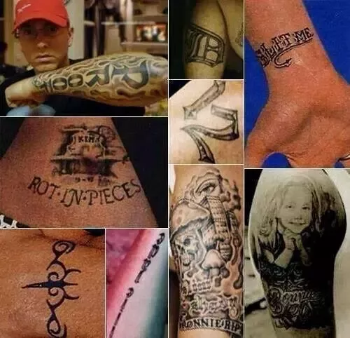 How many tattoos does Eminem have? - Quora