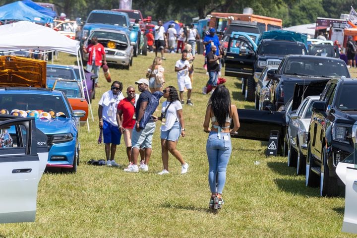 Car enthusiasts at Rick Ross car show want to inspire the next generation