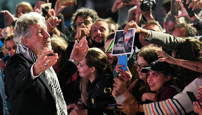 Pink Floyd co-founder Roger Waters rocks Venice Film Festival with 'US +  THEM'