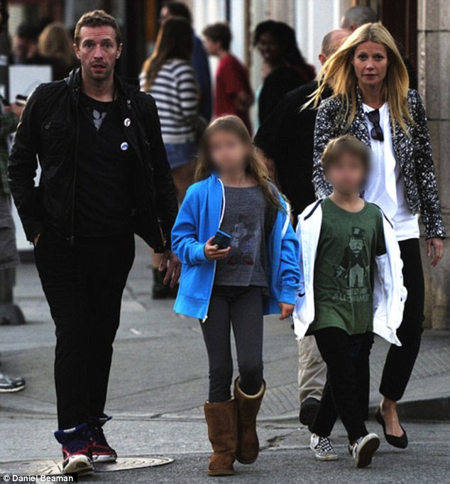 Gwyneth Paltrow And Chris Martin Kids 2014