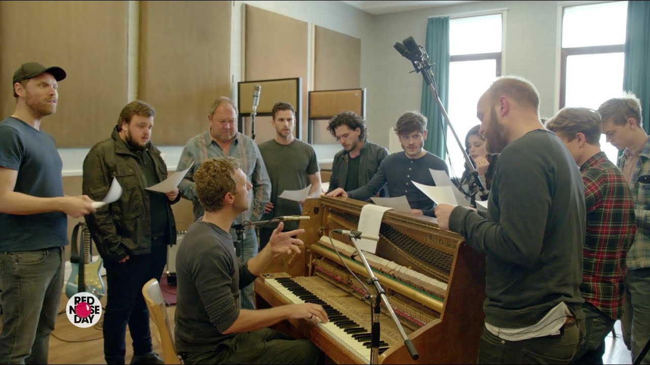 Game Of Thrones actors made a musical collaboration with Chris Martin of  COLDPLAY