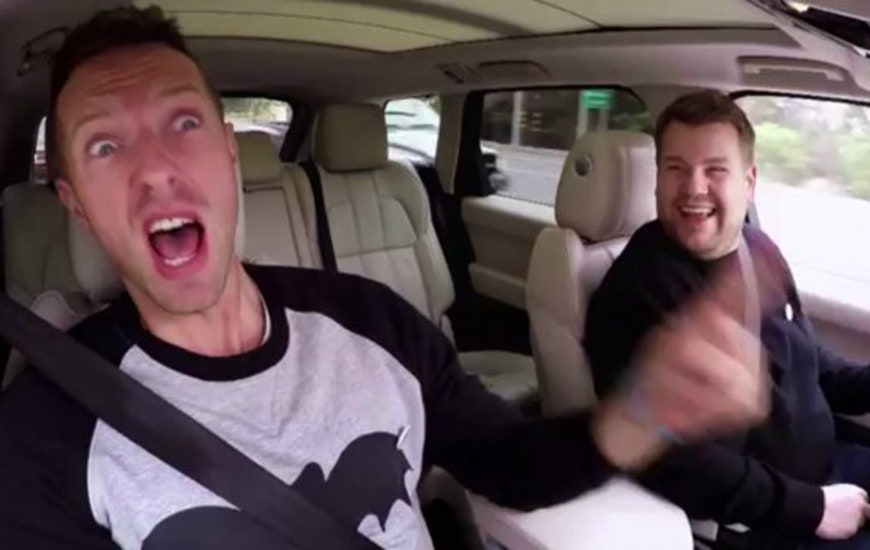 Chris Martin Had The Time Of His Life On "Carpool Karaoke" | SELF