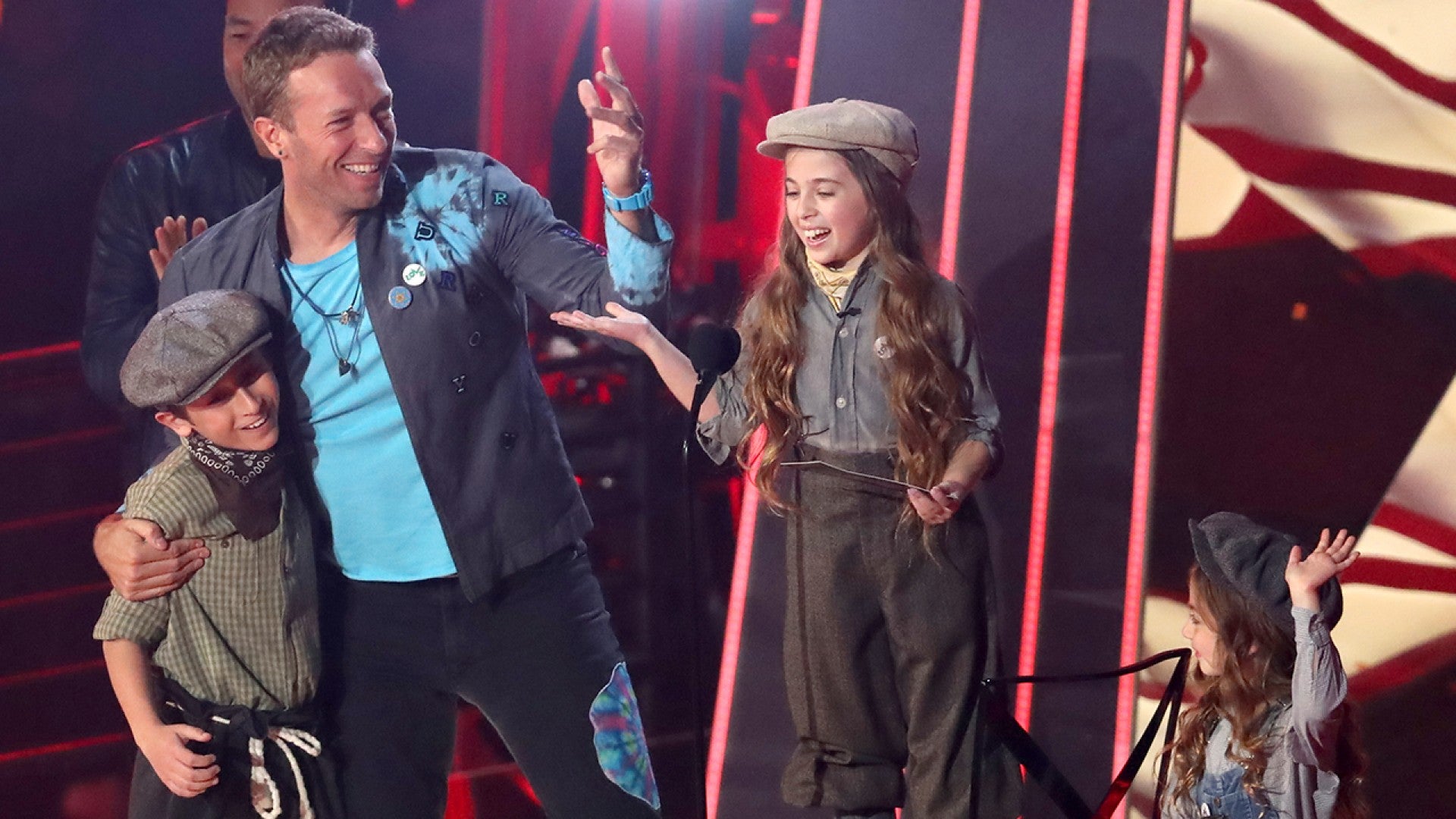 Coldplay Adorably Enlists Katy Perry's Kid Dancers to Accept Their  iHeartRadio Music Award