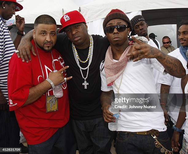 DJ Khaled, Birdman and Lil Wayne attend The 2008 BET Spring Bling... News  Photo - Getty Images