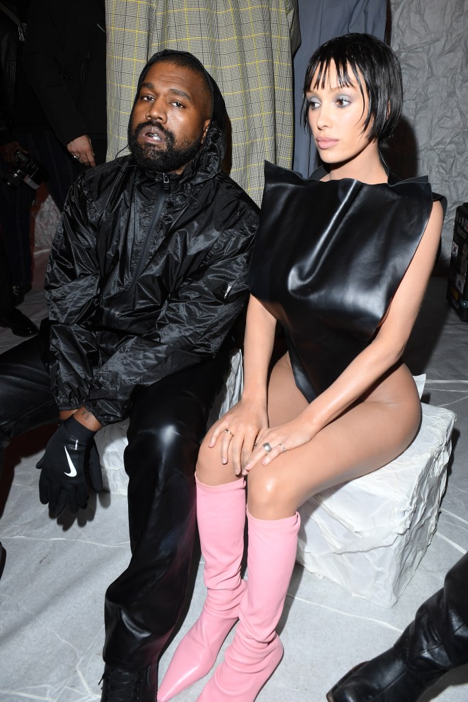 Kanye West and Bianca Censori 