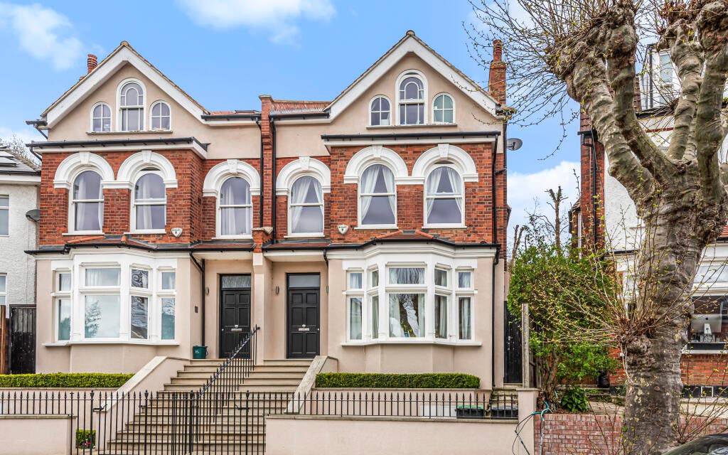 Exterior of house on Stanhope Gardens, Highgate