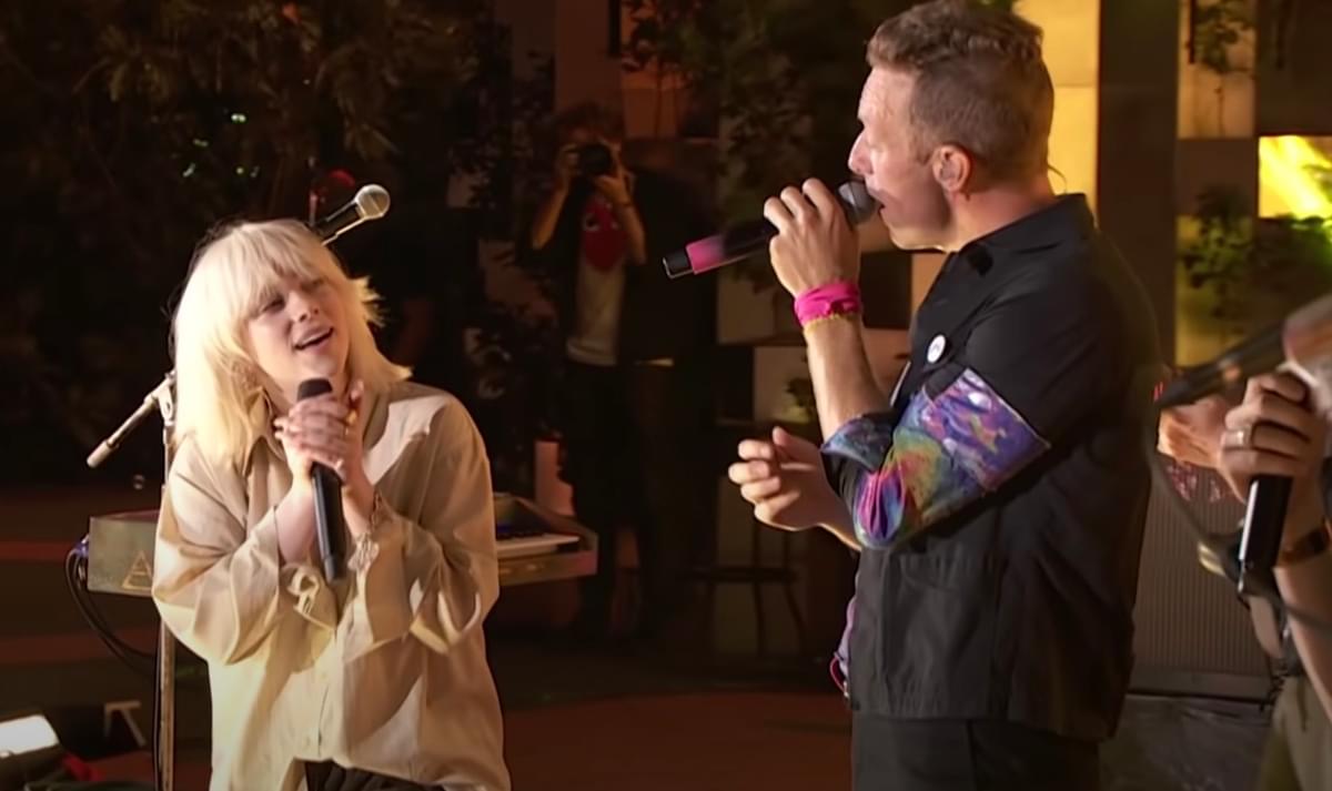 Billie Eilish and FINNEAS join Coldplay for performance of "Fix You" | The  Line of Best Fit