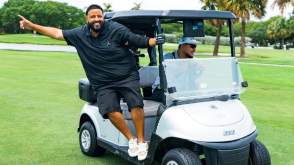 Why DJ Khaled wants to break down barriers in golf