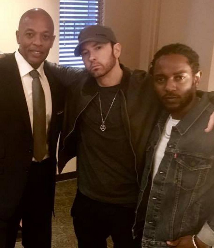 Eminem Shows Off New Beard with Dr. Dre and Kendrick Lamar | Eminem,  Kendrick lamar, Kendrick