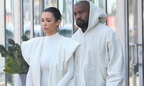 Bianca Censori and Kanye West wear matching looks and drive around LA in  new cybertruck