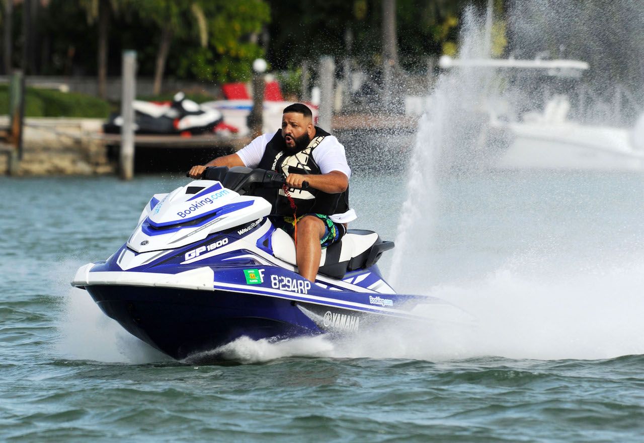 DJ Khaled Jet Ski Tour of Miami