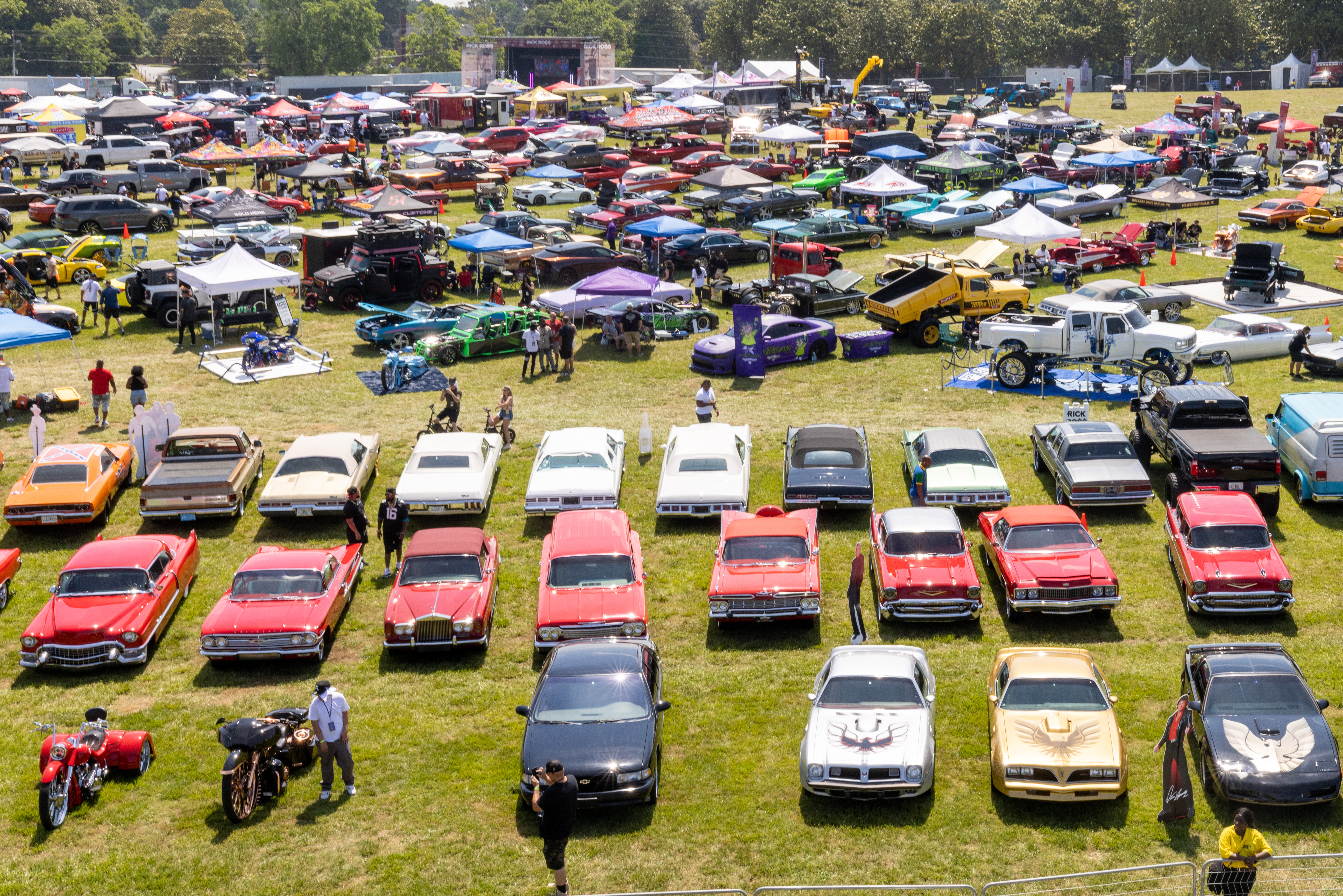 PHOTOS: Rick Ross car and bike show