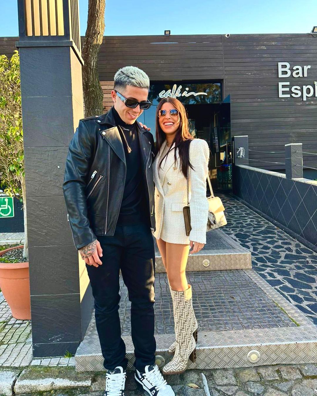 Enzo Fernandez took Valentina Cervantes out for a romantic date