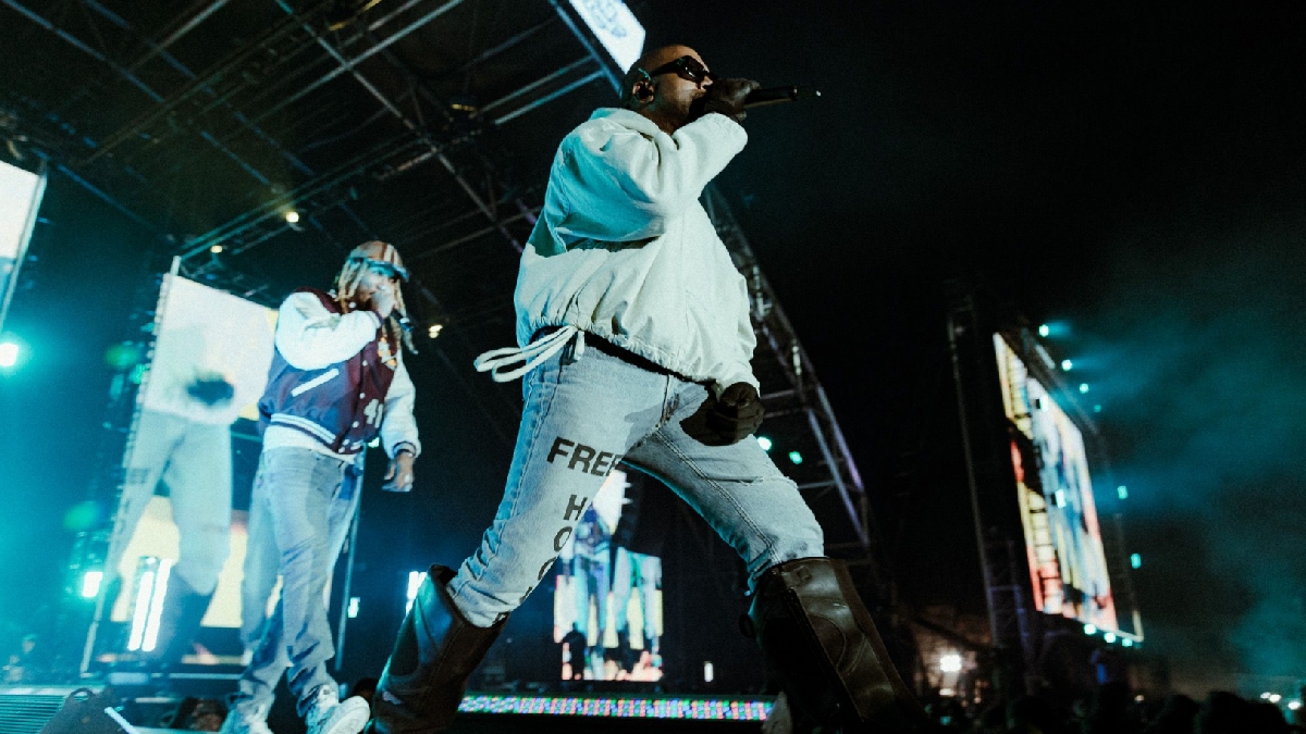 Kanye West's Rolling Loud California Surprise Appearance: Watch