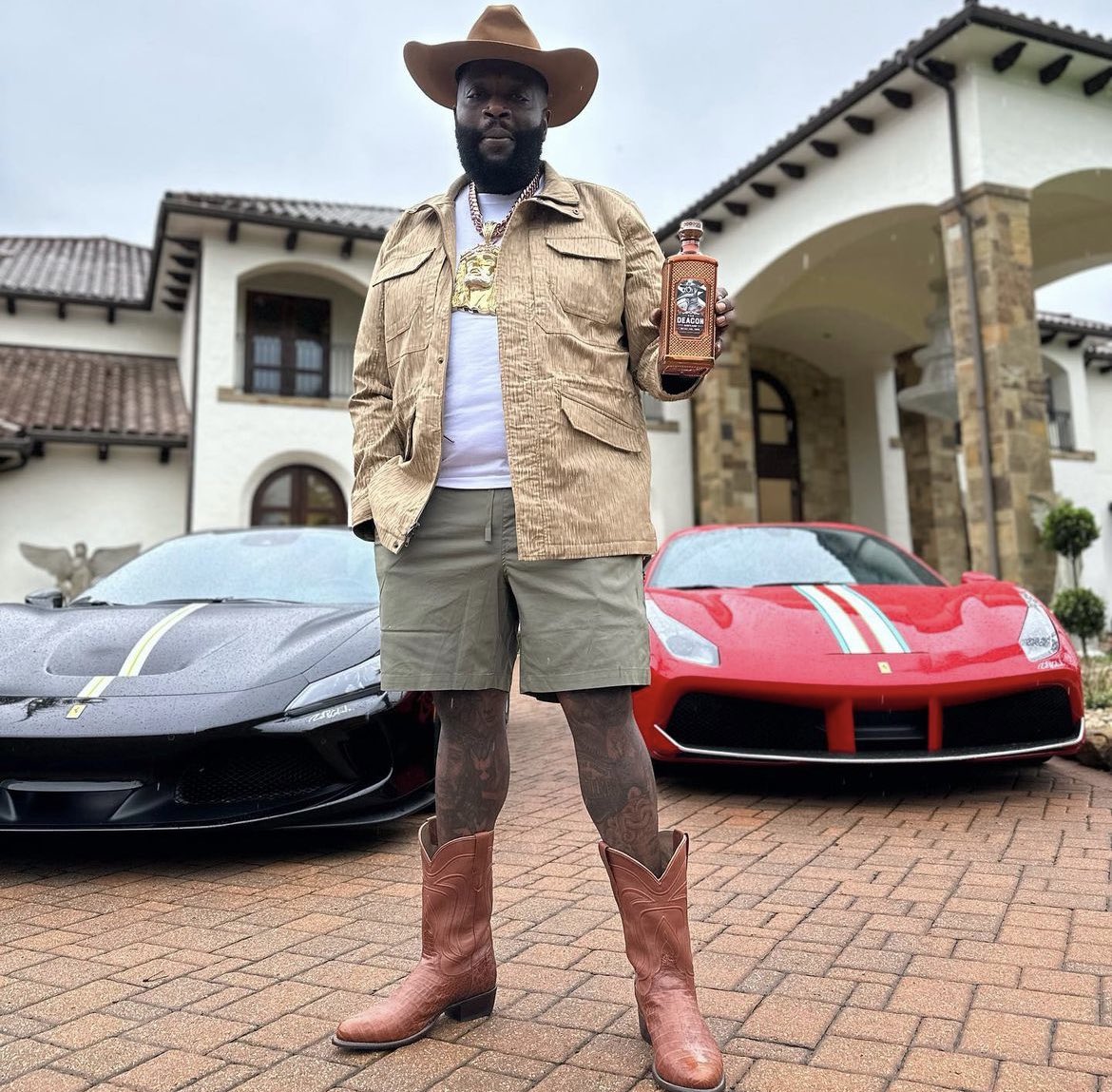 DailyRapFacts on X: "Rick Ross on his cowboy vibes   https://t.co/KI2QNK6q0n" / X