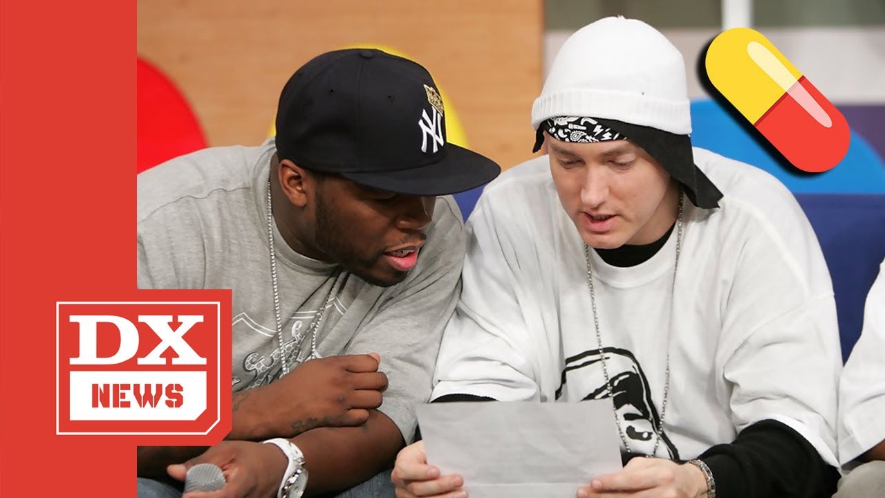 Eminem Recalls 50 Cent “Covering” For Him During Interviews When He Was Too  High To Properly Speak