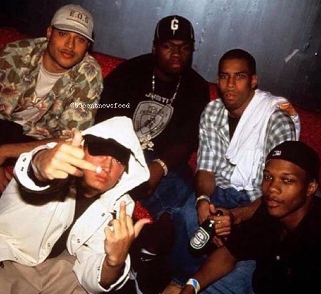 Eminem and 50 cent in 1997, way before they would change the world : r/ Eminem