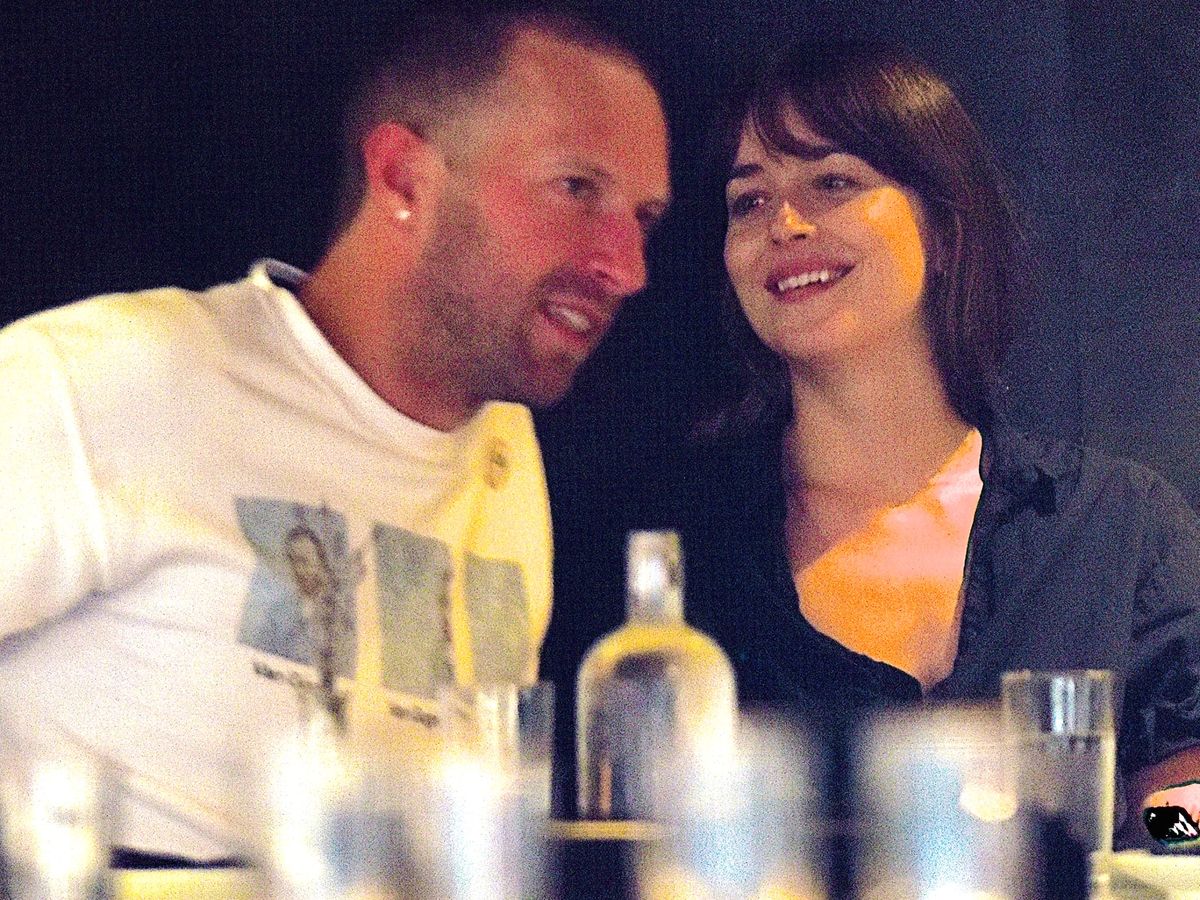 Dakota Johnson and Chris Martin Have a Dinner Date Night in New York