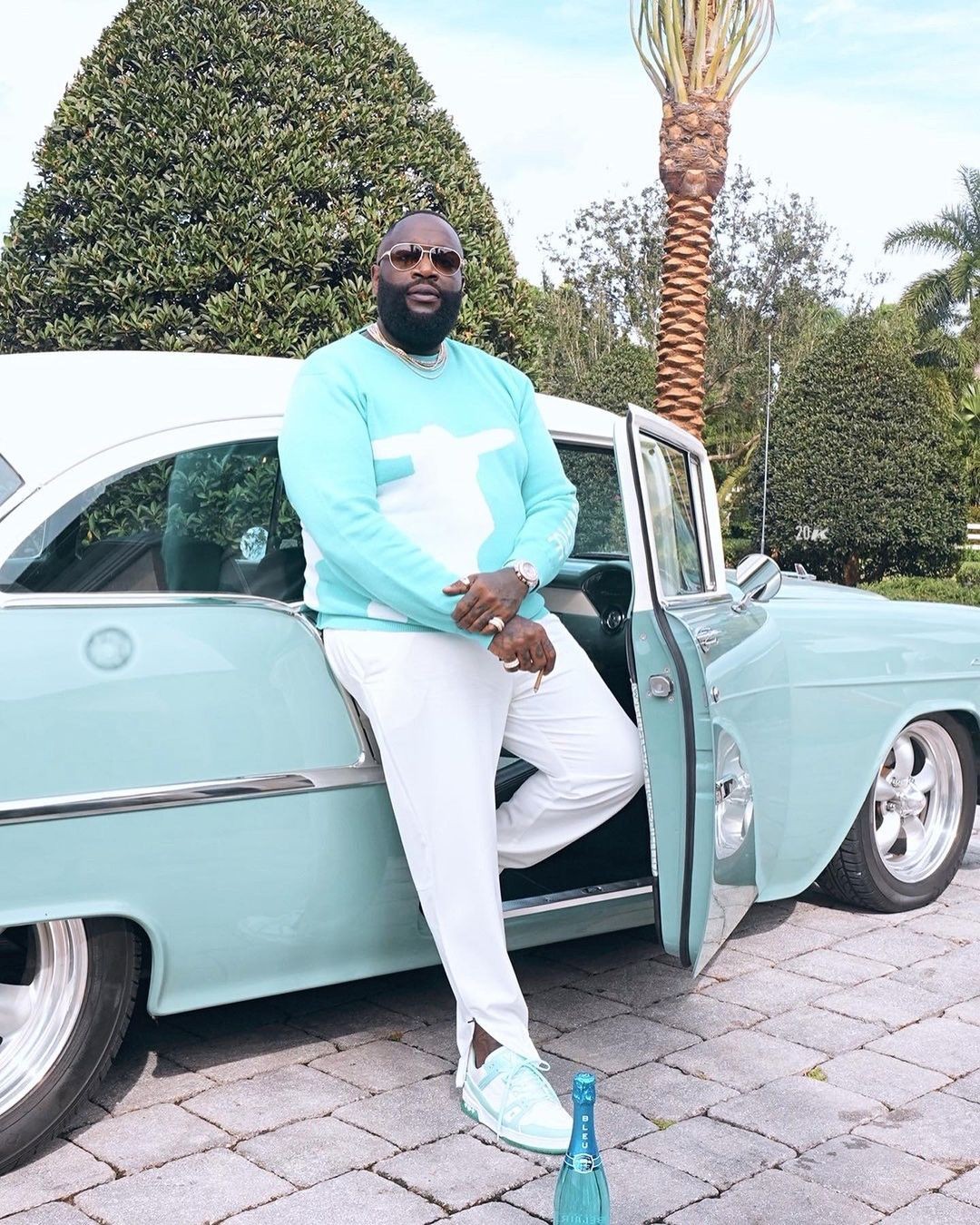 Rick Ross Turns 46, Celebrates His Birthday with Another Chevrolet Bel Air,  Naturally - autoevolution