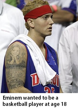 Eminem and basketball: When I was 18, I wanted to be a basketball player - radiozona.com.ar