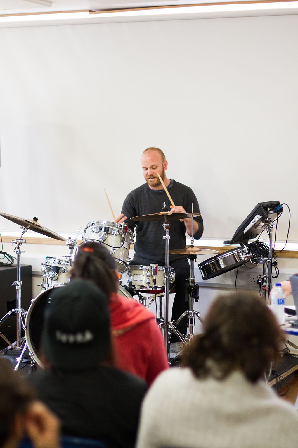 Will Champion (Coldplay) Masterclass at RSHQ — The Rhythm Studio | Academy  of Music