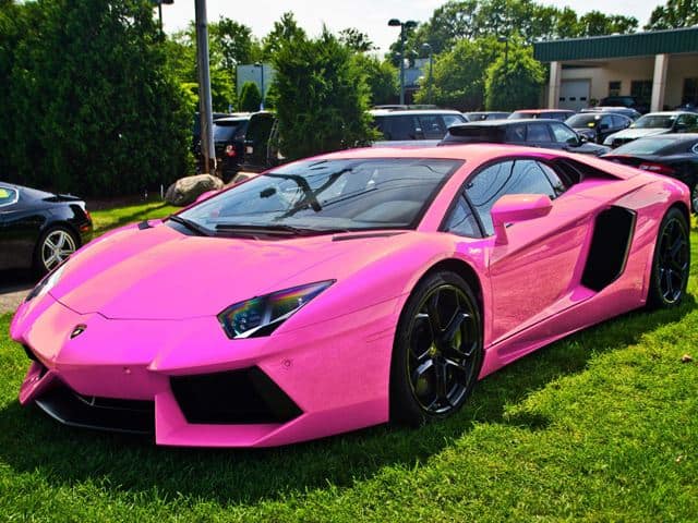 Nicki Minaj gets a Pink Lamborghini Aventador | Carblog.co.za