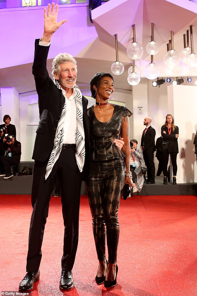 Roger Waters attends premiere of his concert film with female companion at  the Venice Film Festival | Daily Mail Online