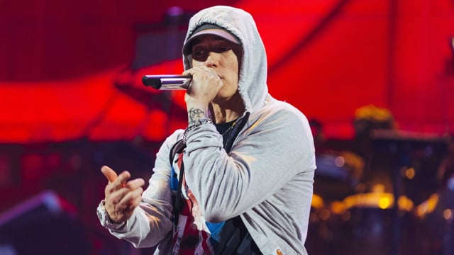 r/Eminem - On July 11th and 12th, 2014, Eminem Became The First Rapper to headline Wembley Stadium. He sold out 90,000 tickets in 45 minutes, so they booked another and he sold that one out under an hour as Well. MMLP2 also made Em the only artist to have 7 consecutive no. 1 albums on the UK charts