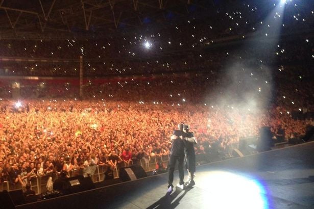 r/Eminem - On July 11th and 12th, 2014, Eminem Became The First Rapper to headline Wembley Stadium. He sold out 90,000 tickets in 45 minutes, so they booked another and he sold that one out under an hour as Well. MMLP2 also made Em the only artist to have 7 consecutive no. 1 albums on the UK charts