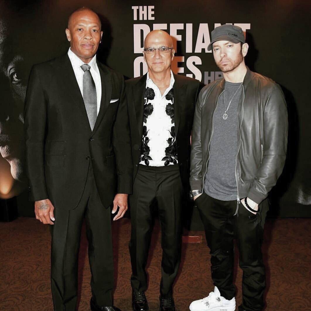 On June 22 Eminem attended the premiere of “The Defiant Ones” film in Los  Angeles. On the red carpet Em showed off his new beard. | Eminem.Pro - the  biggest and most