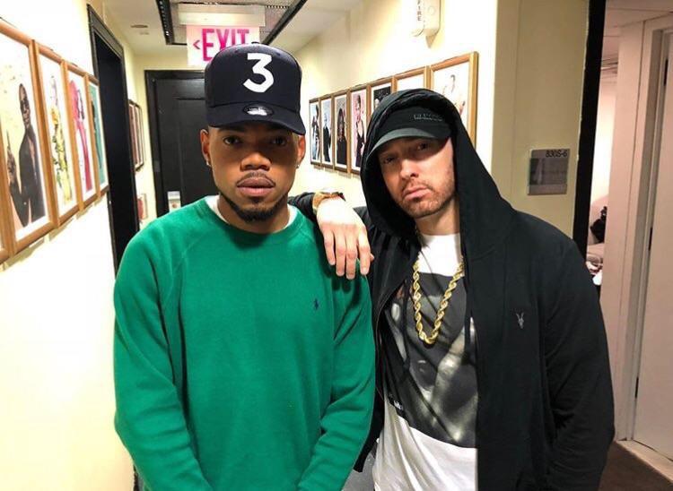 Eminem with Chance The Rapper : r/Eminem