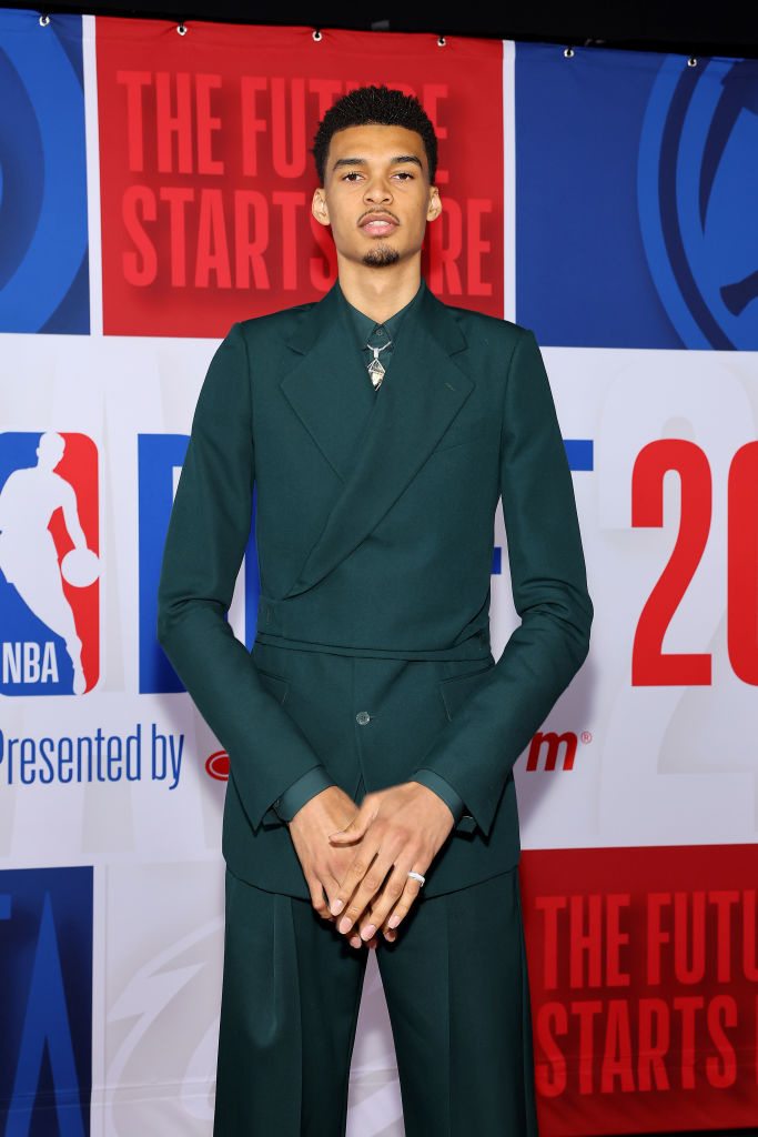 Victor Wembanyama Does Kimono Suiting at NBA Draft in Louis Vuitton – WWD -  radiozona.com.ar