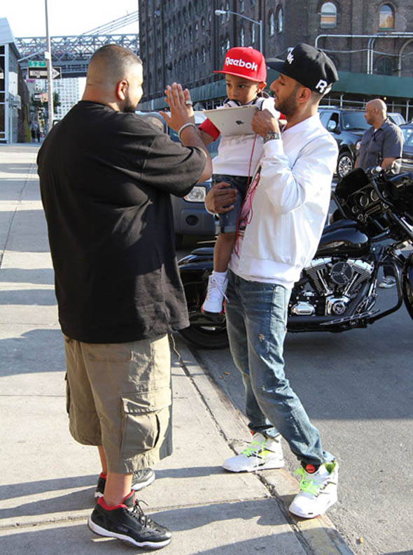 On The Set: Swizz Beatz x Rick Ross of "Reebok Back" Video | SWGRUS