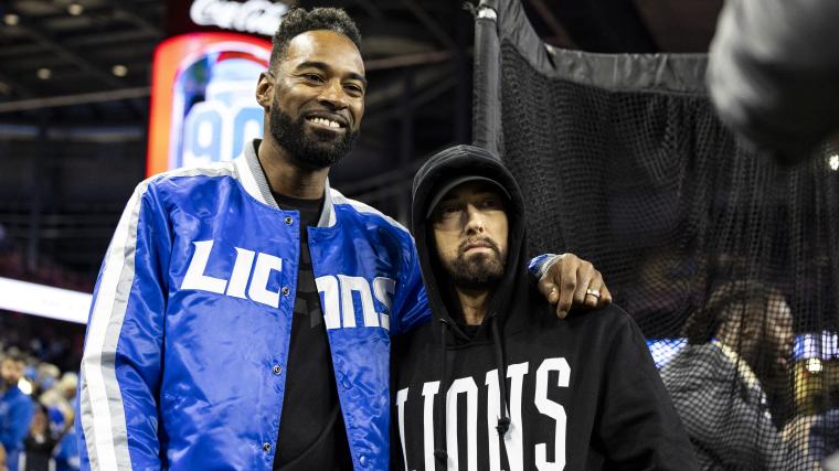 Who are the Lions' biggest celebrity fans? Eminem, Taylor Lautner, Ninja  and more cheering on Detroit | Sporting News