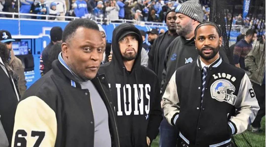 Eminem Attended Lions Playoff With Friends and Family | Eminem.Pro - the  biggest and most trusted source of Eminem