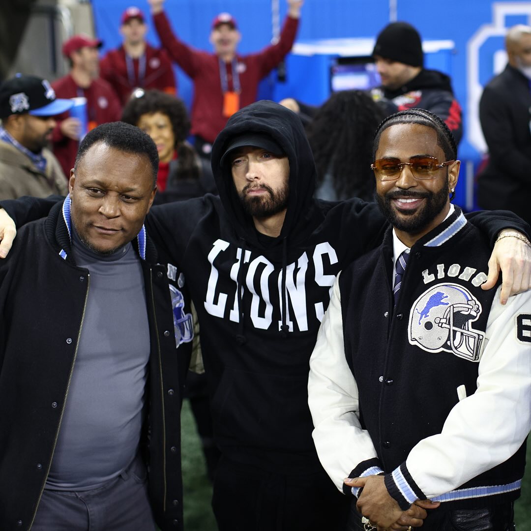 Eminem Attended Lions Playoff With Friends and Family | Eminem.Pro - the  biggest and most trusted source of Eminem