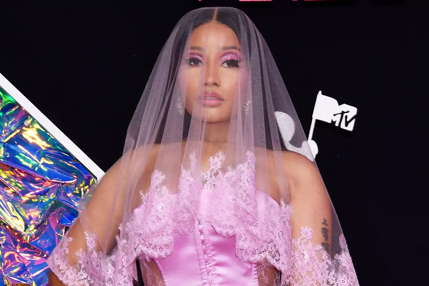 Nicki Minaj attends the 2023 MTV Video Music Awards