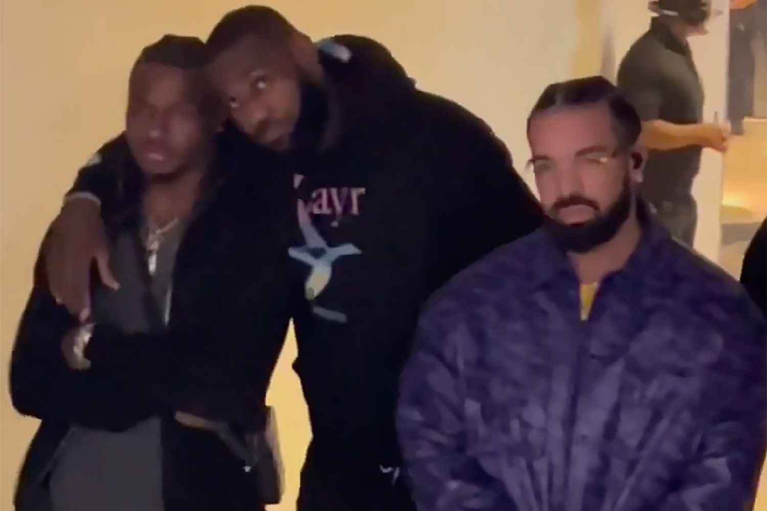 LeBron James and Son Bronny Join Drake at Rapper's Los Angeles Concert