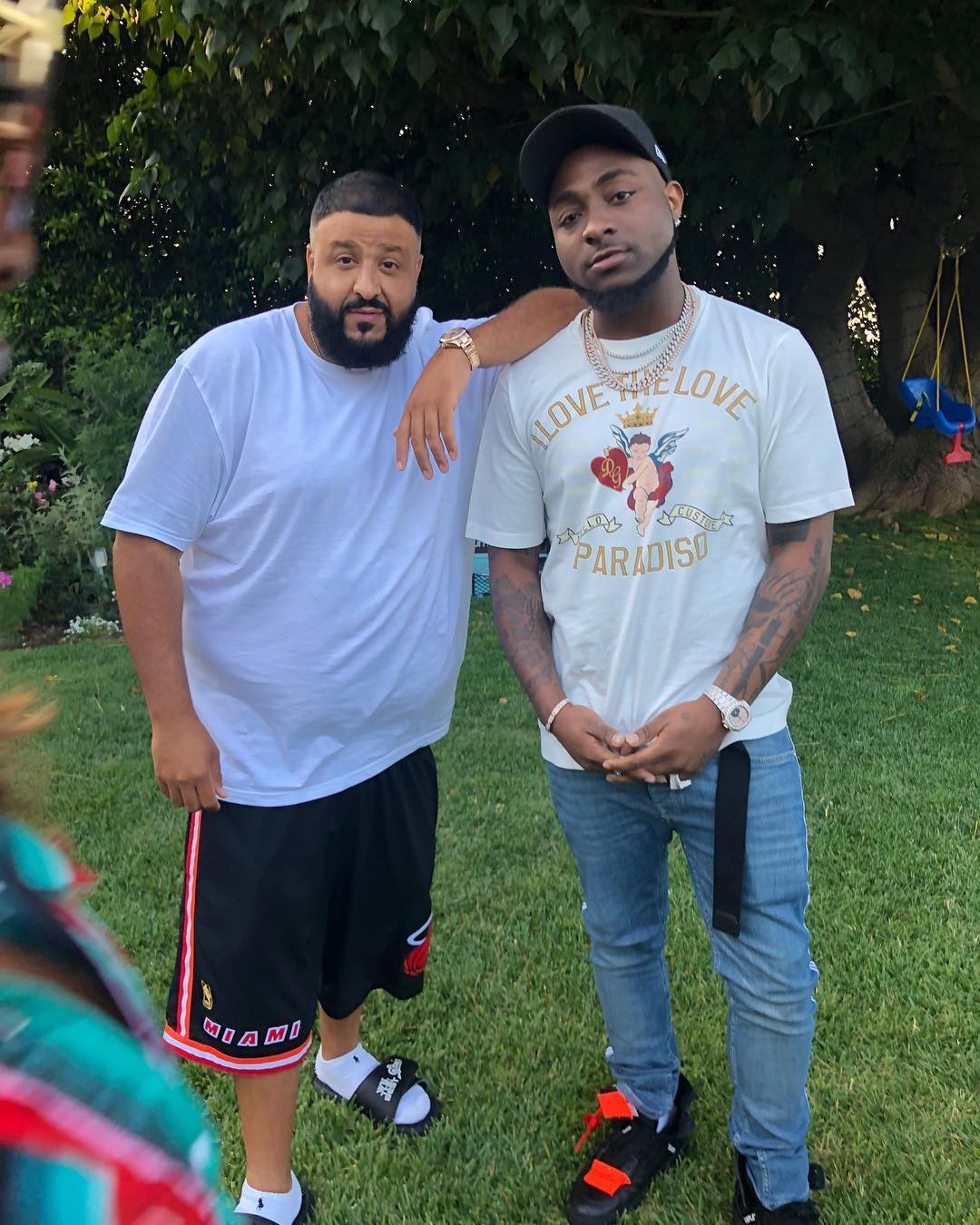 Turn Up! Davido hangs with DJ Khaled | BellaNaija