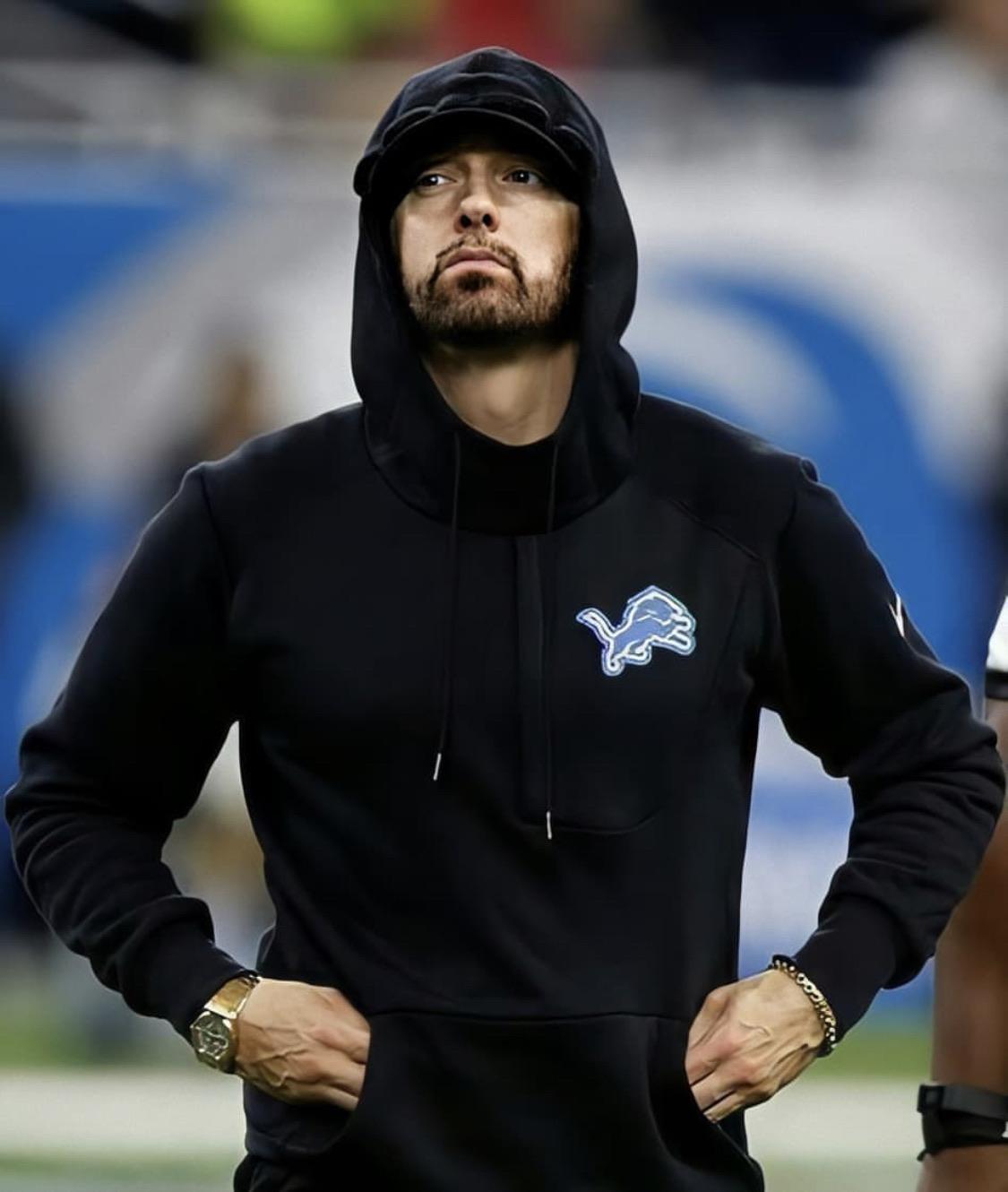 Eminem can wear any hoodies and it'll look  : r/Eminem